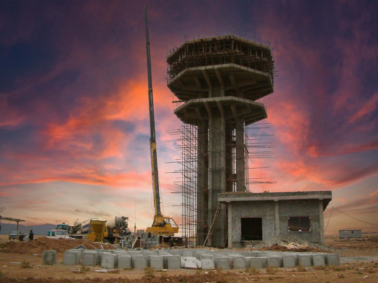 برج مراقبت فرودگاه شهید اشرفی 